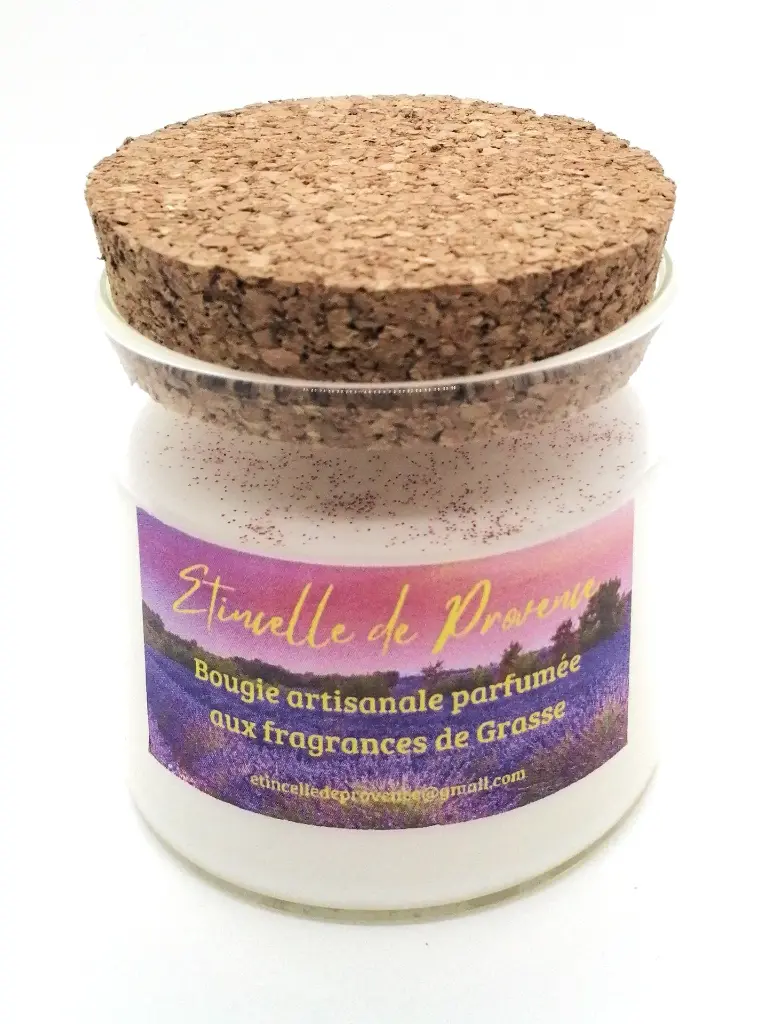 Bougie 100 grammes, contenant verre..webp