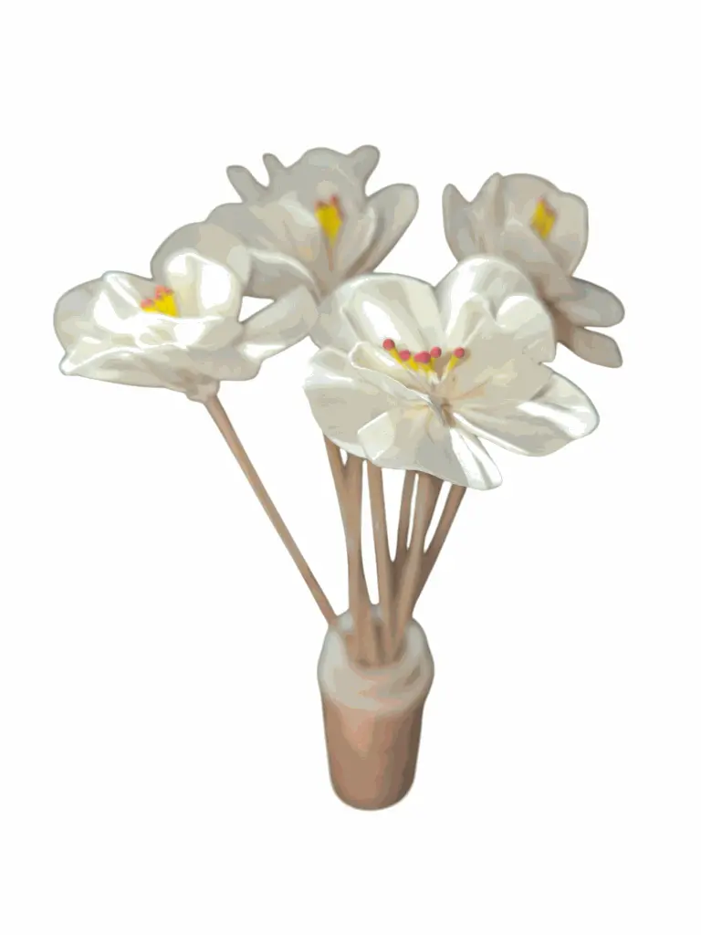 Vase tube beige vu de haut.webp