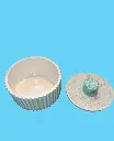 Boite vert turquoise ouverte.webp