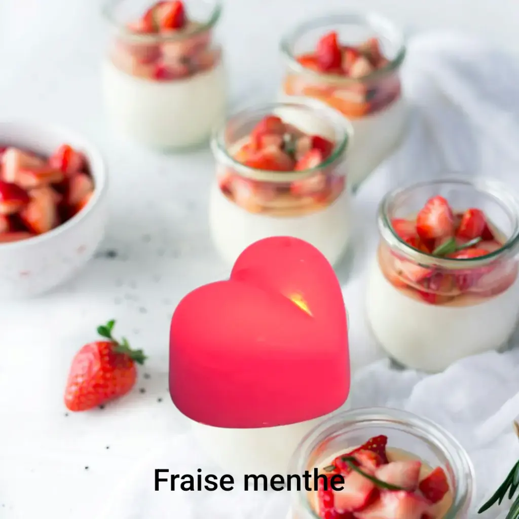 Fondant Fraise menthe