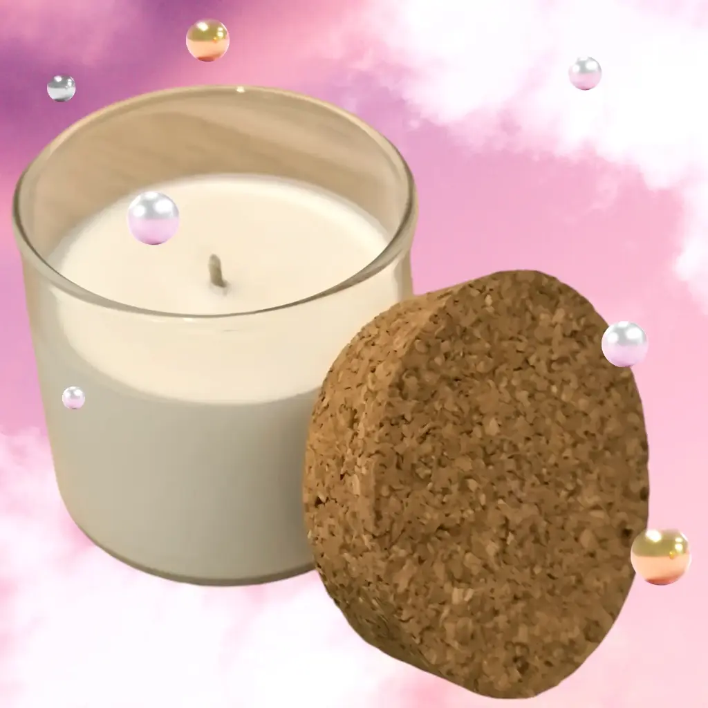 Bougie parfumée à la Fraise menthe 100g