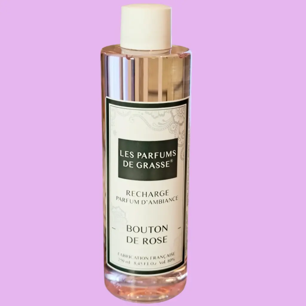 Parfum d'ambiance-Recharge diffuseur 250 ml - Bouton de Rose