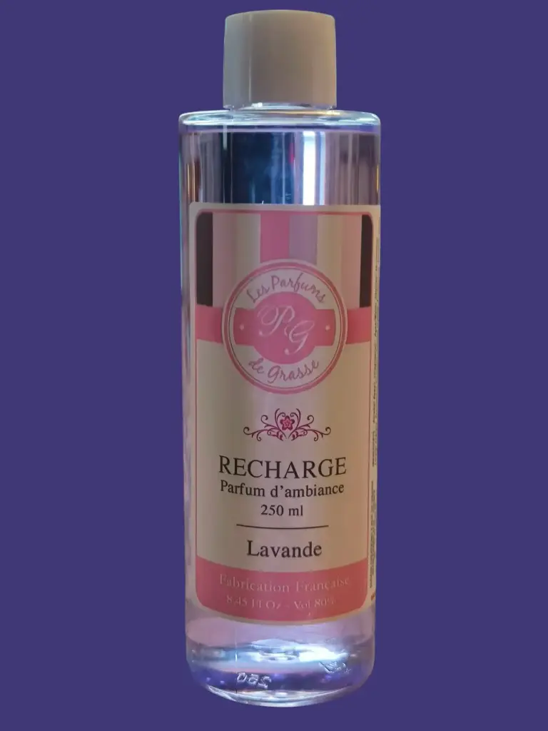 Parfum d'Ambiance-Recharge diffuseur 250 ml -Lavande