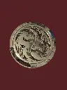 Clip Diffuseur a parfumer / Pour  PARFUMER votre VOITURE / en Inox, 5 Buvards Fournis / Clip Diffuseur de Parfum et Huiles Essentielles (idée cadeau) 6 motifs : Dragon, Ange, Flamant rose, Attrape rêve, Be happy, feuille. Le buvard se place à l'intérieur.          
