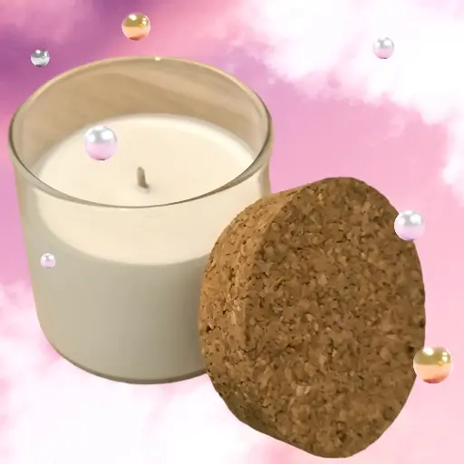 Bougie parfumée à la Fraise menthe 100g