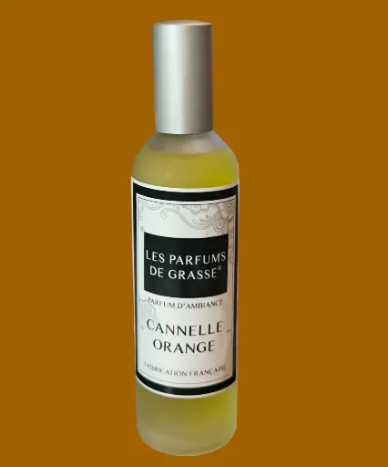 Spray d'Ambiance parfumé-Orange Cannelle (100 ml)  