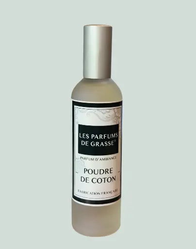 Spray d'Ambiance parfumé-Poudre de coton (100 ml)