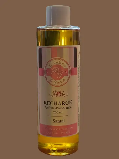 Parfum d'Ambiance-Recharge diffuseur 250ml- Santal