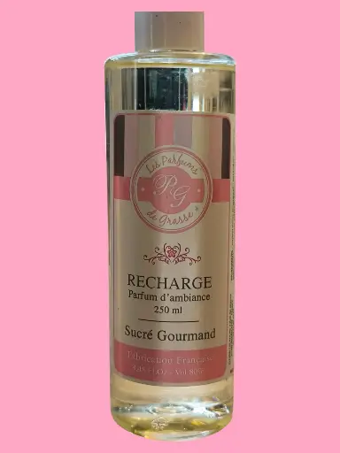 Parfum d'Ambiance-Recharge diffuseur 250ml- Sucré gourmand