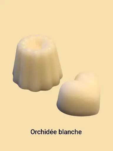 Fondant Orchidée blanche